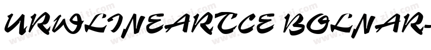 URWLINEARTCE BOLNAR字体转换